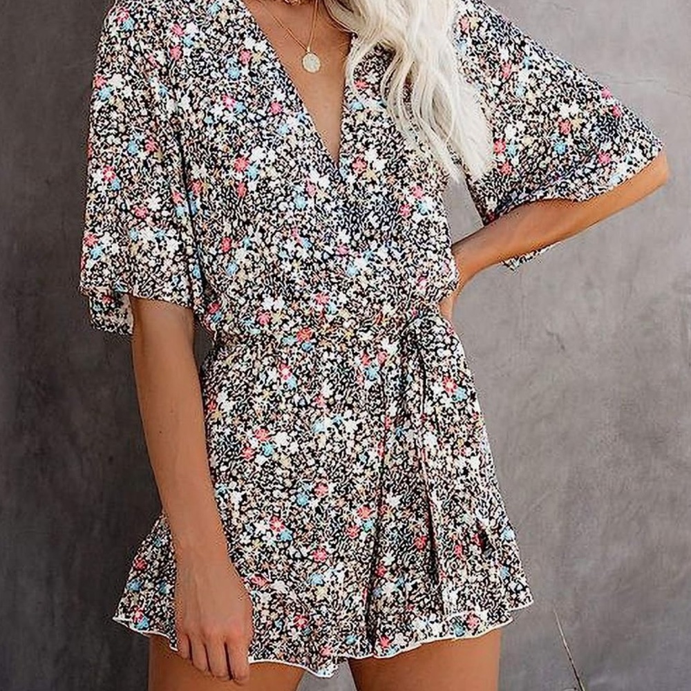 Floral Romper